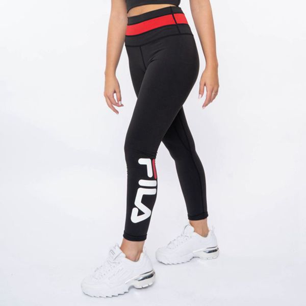 Tights Fila Mulher Pretas - Fila Lolly Portugal Online,SNED-12567